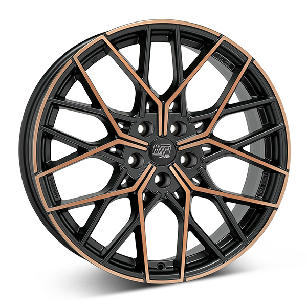 MSW 74 M.BLK/COPPER POL | 8X19 5-112 E45 C73,10 60 8x19 5/112 ET45 CB73.1
