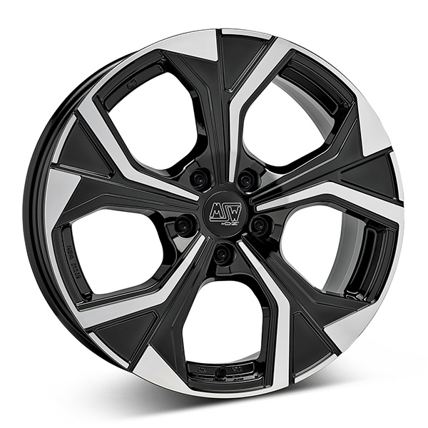 MSW 43 G.BLK/POL | 8X18 5-108 E45 C73,10 60 8x18 5/108 ET45 CB73.1