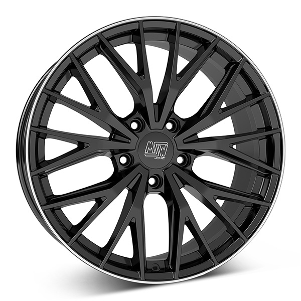 MSW 44 G.BLK/POL LIP | 9X20 5-112 E35 C73,10 60 9x20 5/112 ET35 CB73.1