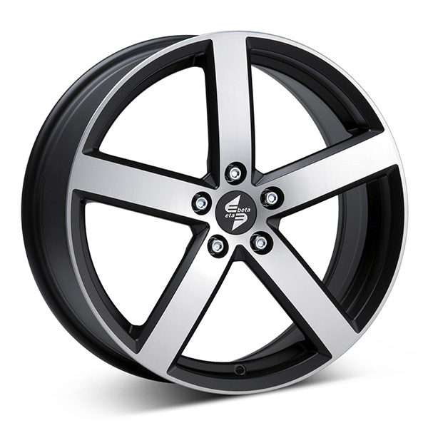 ETA BETA EROS M.BLK/POL 6x15 4/108 ET48 CB63.4