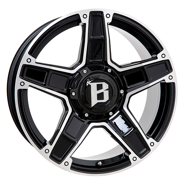 BALLISTIC DAKOTA BLK/POL | 9X22 5-120 E45 C65,1 R14 9x22 5/120 ET45 CB65.1