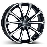 MAK DAVINCI BLK/POL 5x17 4/100 ET40 CB54.1