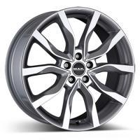 MAK HIGHLANDS SILVER 9x18 5/120 ET48 CB72.6