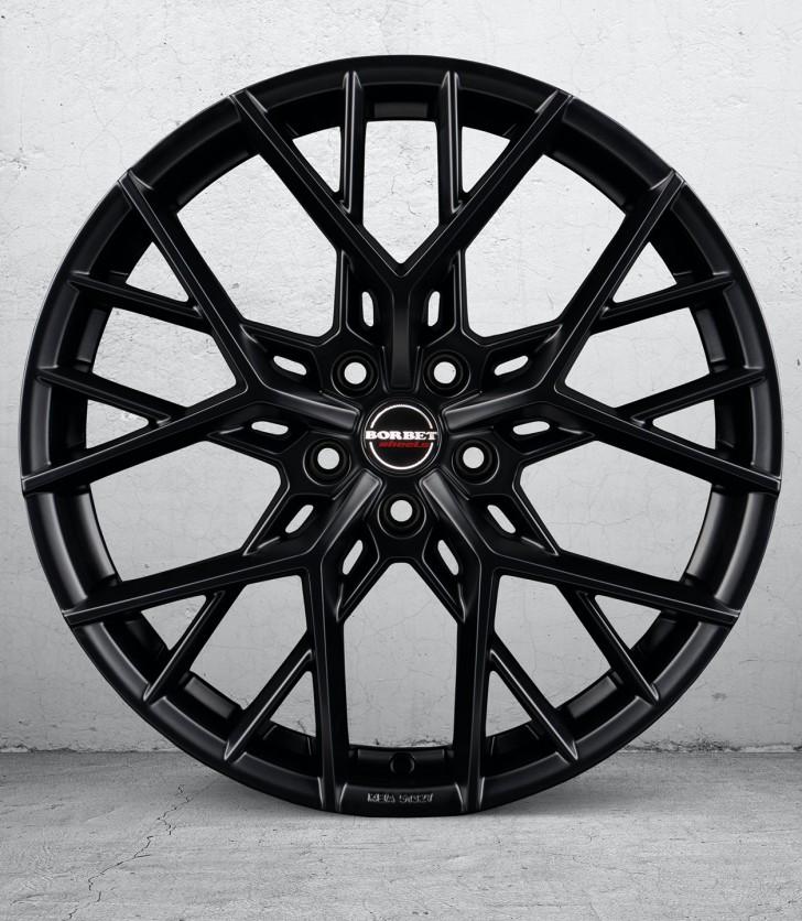 BORBET BY BLACK MATT 9x20 5/112 ET45 CB72.6