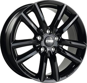 CMS C27 COMPLETE BLACK GLOSS 7x16 5/114.3 ET40 CB60.1