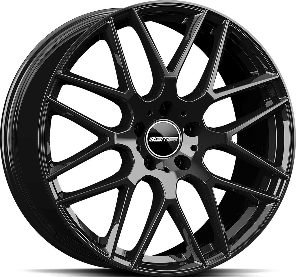 GMP BERGHEM BLACK DIAM LIP 10x22 5/130 ET35 CB84.1
