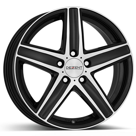 DEZENT TG BLACK POLISHED 6.5x16 5/112 ET49 CB66.6