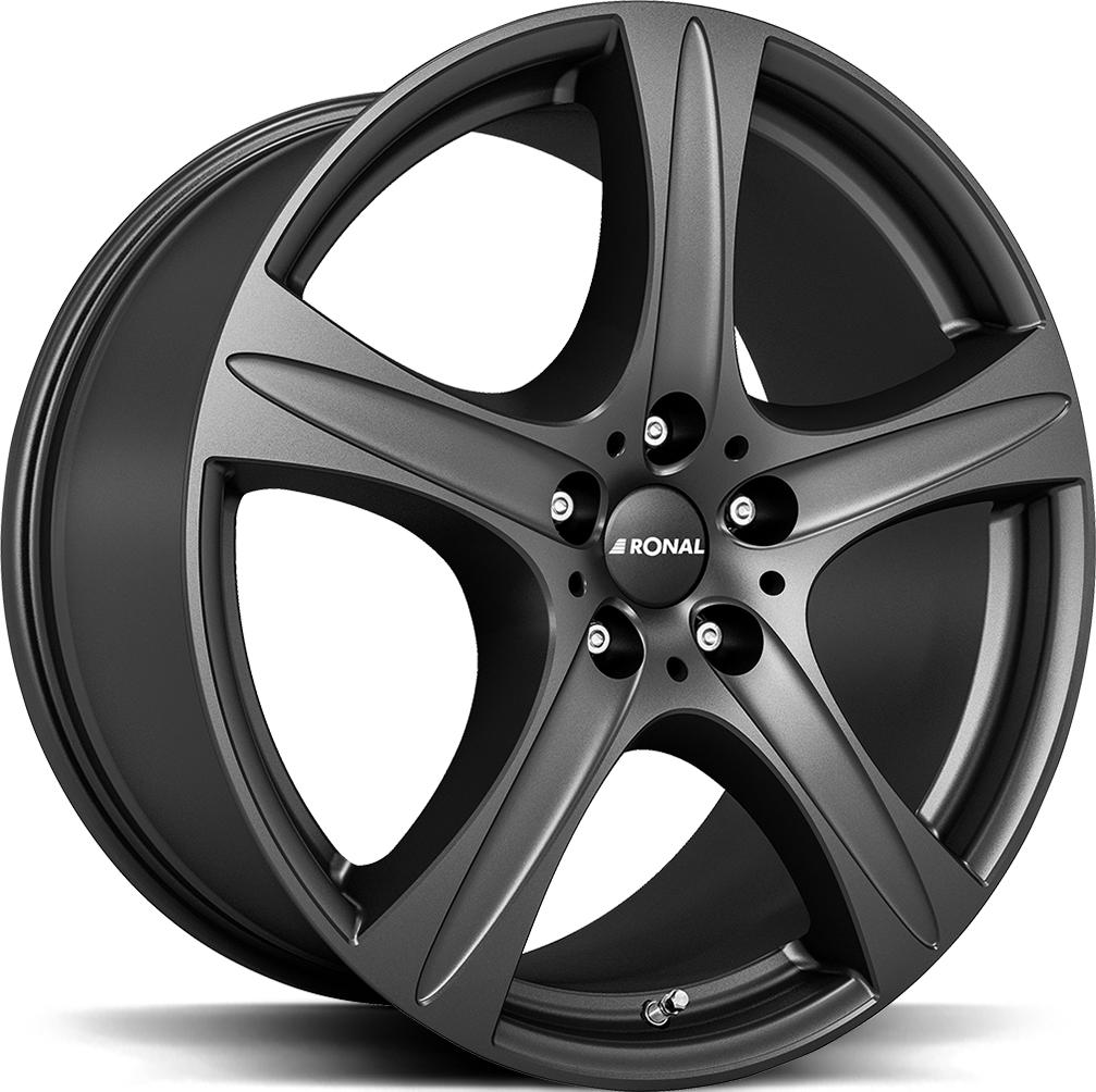 RONAL R55 SUV MATT BLACK 7.5x17 5/120 ET35 CB82