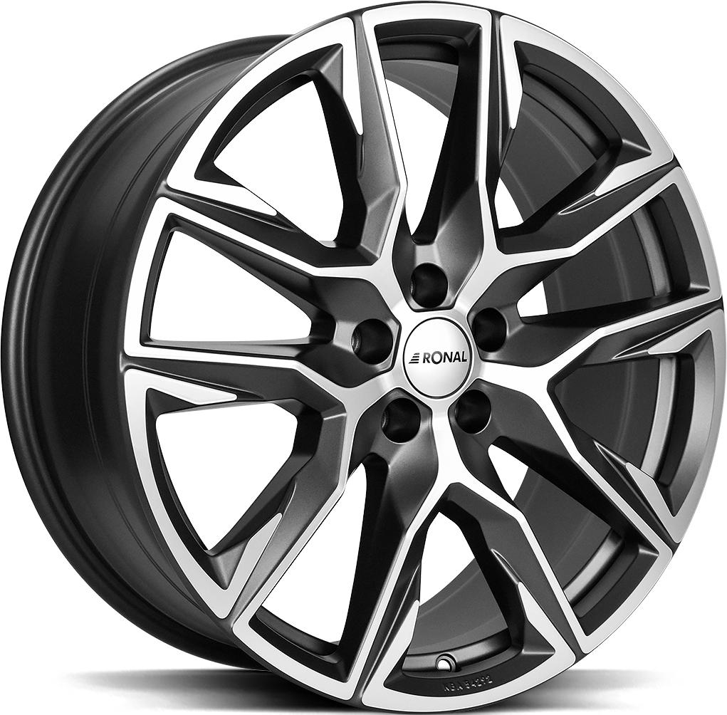 RONAL R71 ORBIT GREY MATT FRONT CUT 9x21 5/130 ET29 CB66.5