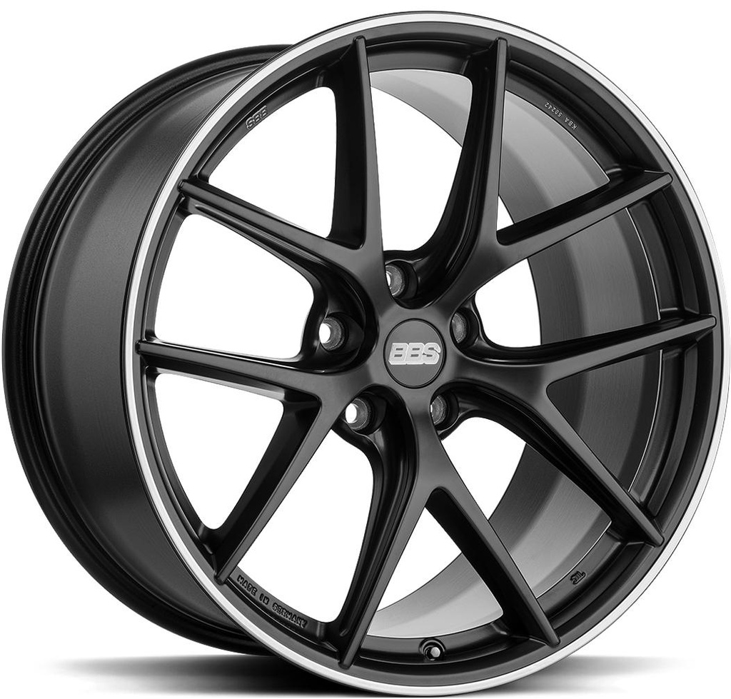 BBS CI-R SATIN BLACK 8x19 5/120 ET45 CB82