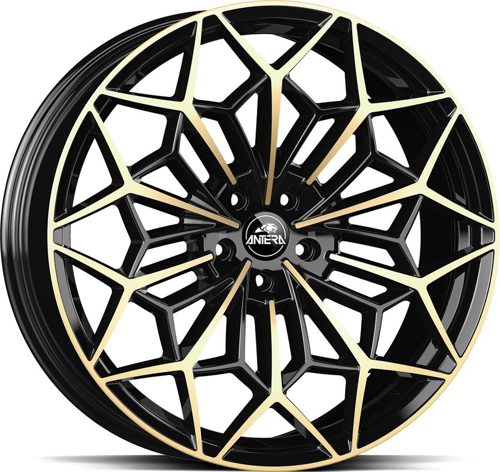 GMP A105 PIANO BLACK CHAMPAGNE 11.5x23 5/130 ET22 CB71.6