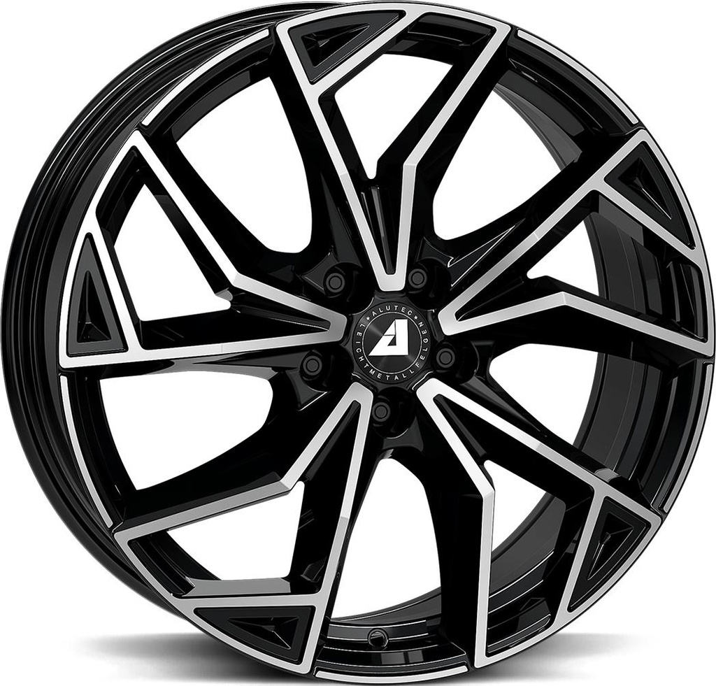 ALUTEC ADX.02 DIAM BLACK POL 7.5x18 5/112 ET50 CB70.1