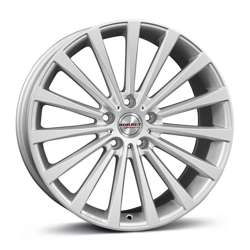 BORBET BLX BRILL SILV 8.5x18 5/114.3 ET35 CB64.1