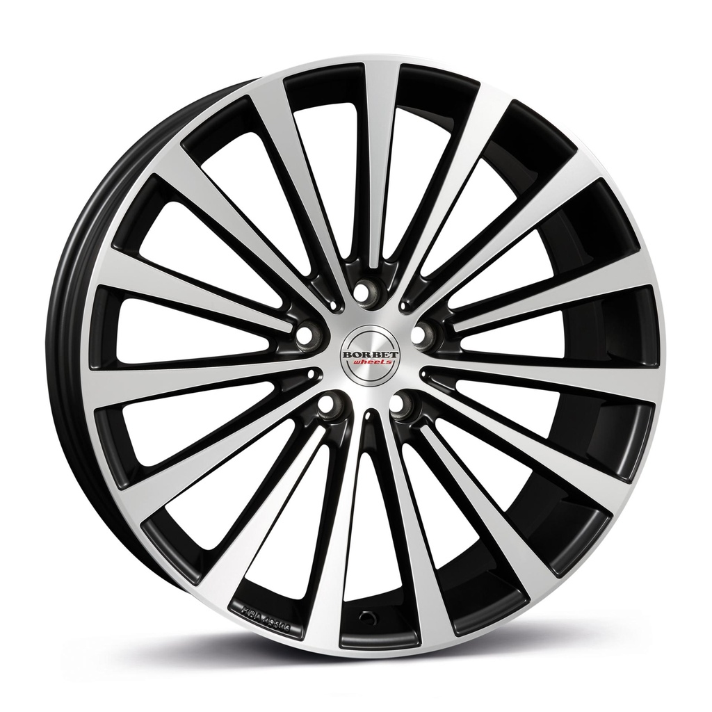 BORBET BLX BLACK POL MATT 8.5x19 5/108 ET45 CB72.6