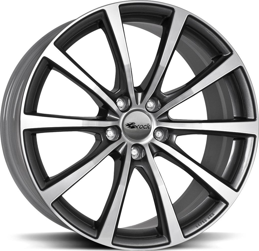 BROCK B32 TITAN FULL POL 9x21 5/130 ET51 CB71.6