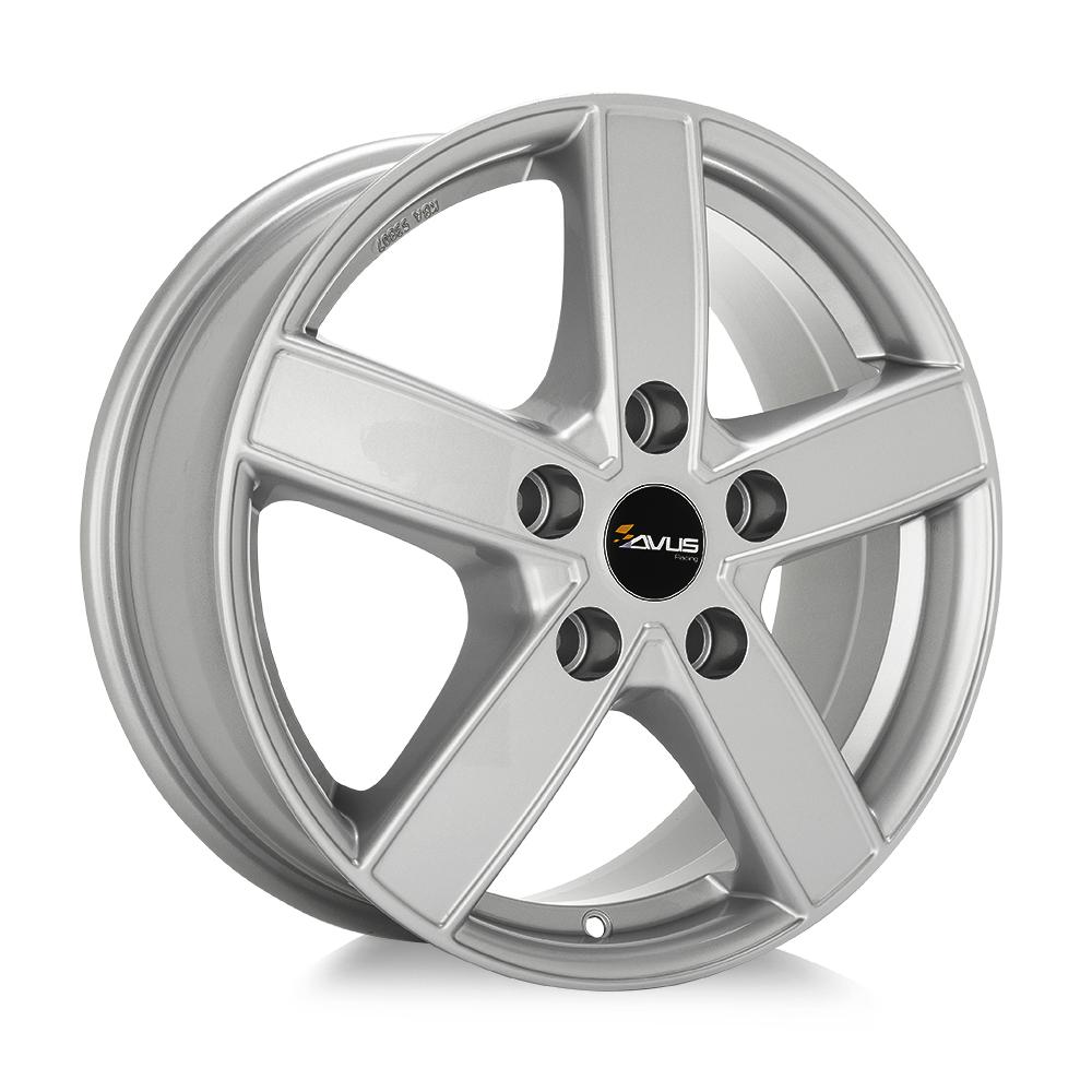 AVUS AC-V51 HYPER SILVER 6.5x16 5/130 ET62 CB78.1