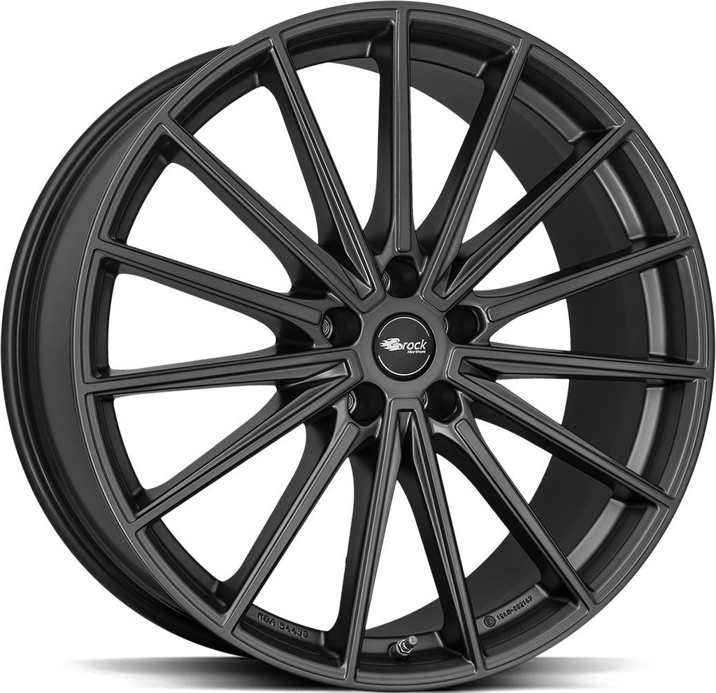 BROCK B43 COSMIC GREY MATT 8x19 5/112 ET46 CB66.5