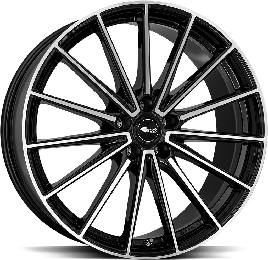 BROCK B43 BLACK FULL POL 9x20 5/112 ET42 CB57.1