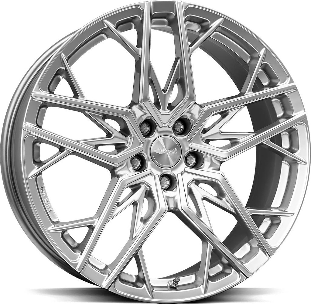 BROCK B44 HYPER SILV 8.5x19 5/112 ET35 CB66.6
