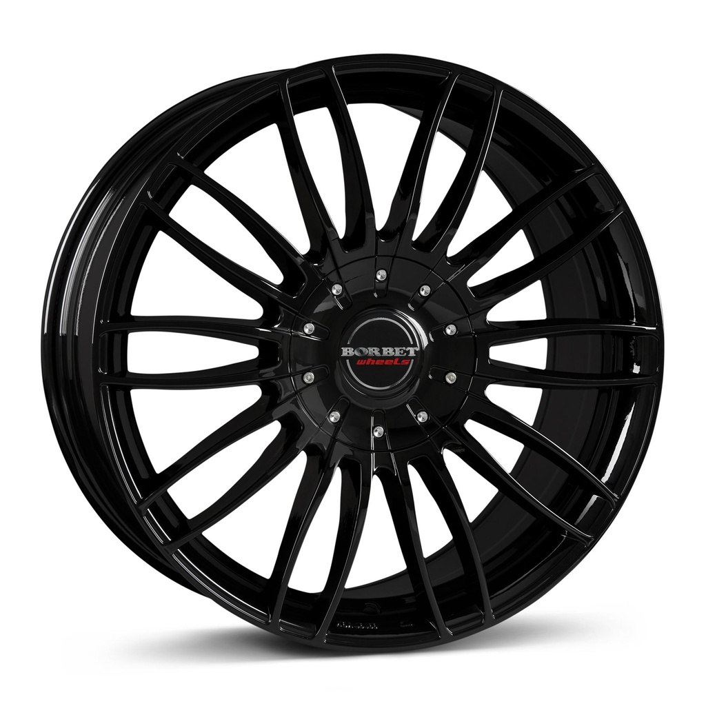 BORBET CW3 BLACK GLOSS 7.5x17 5/130 ET40 CB84.1