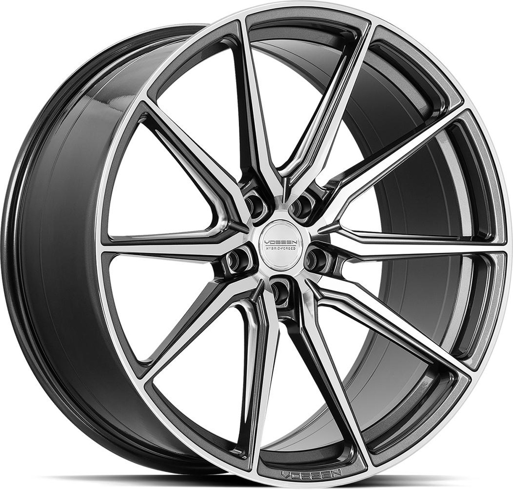 VOSSEN HF3 GLOSS GRAPHITE POL 10.5x21 5/112 ET42 CB66.6