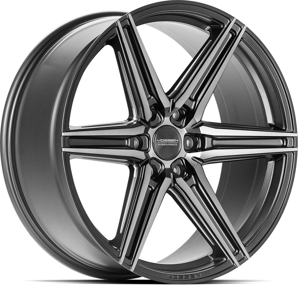 VOSSEN HF6.2 TINTED MATT GUN METAL 10x24 6/135 ET25 CB87.1