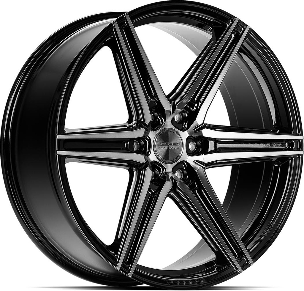VOSSEN HF6.2 TINTED GLOSS BLACK 10x24 6/139.7 ET25 CB106.1