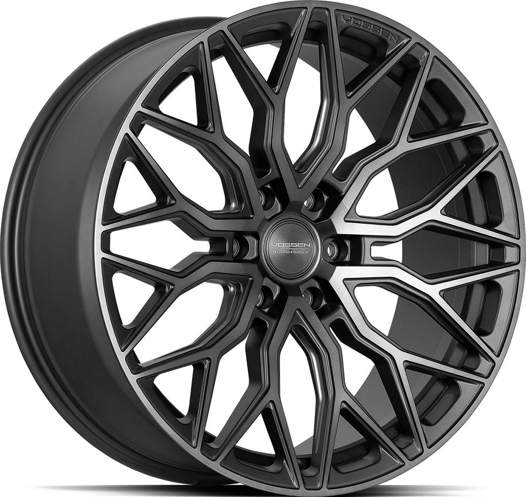 VOSSEN HF6.3 TINTED MATT GUN METAL 9.5x22 6/139.7 ET20 CB106.1