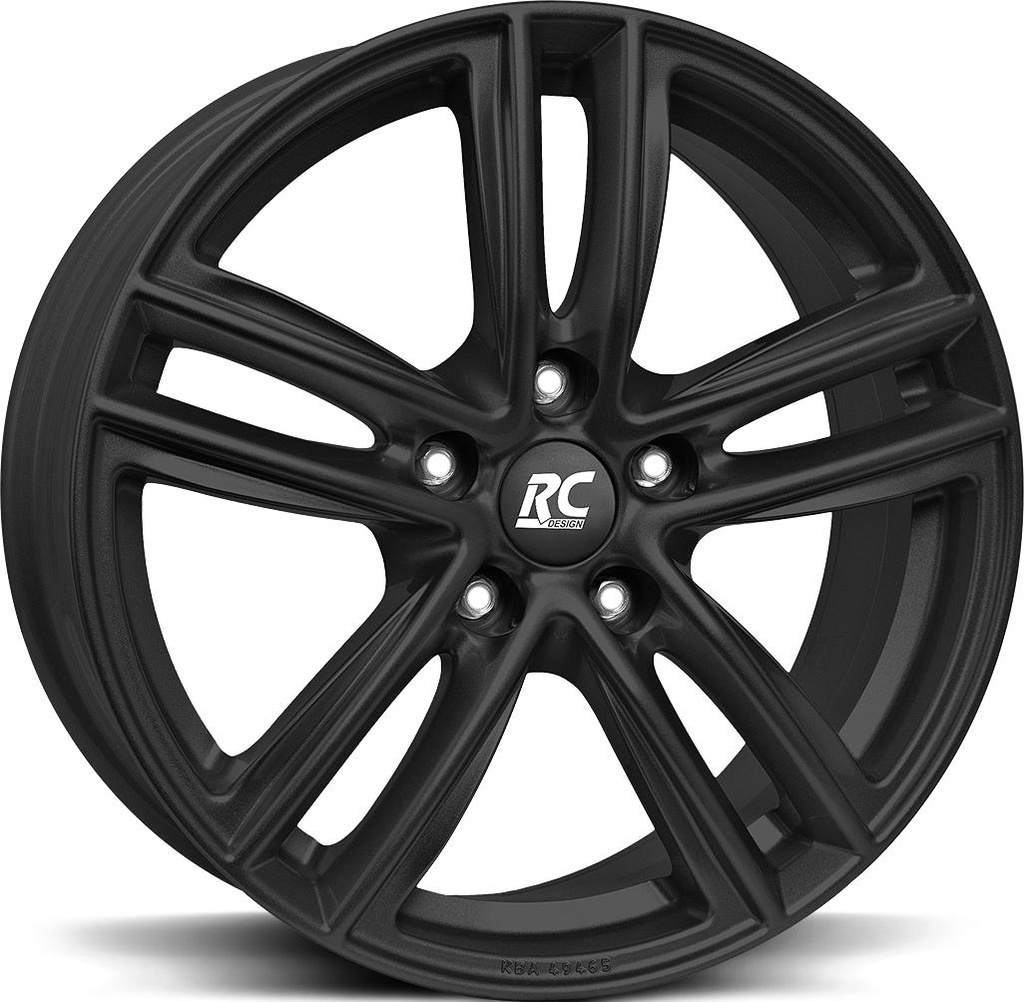 BROCK RC27 BLACK MATT 7x17 5/105 ET42 CB56.6