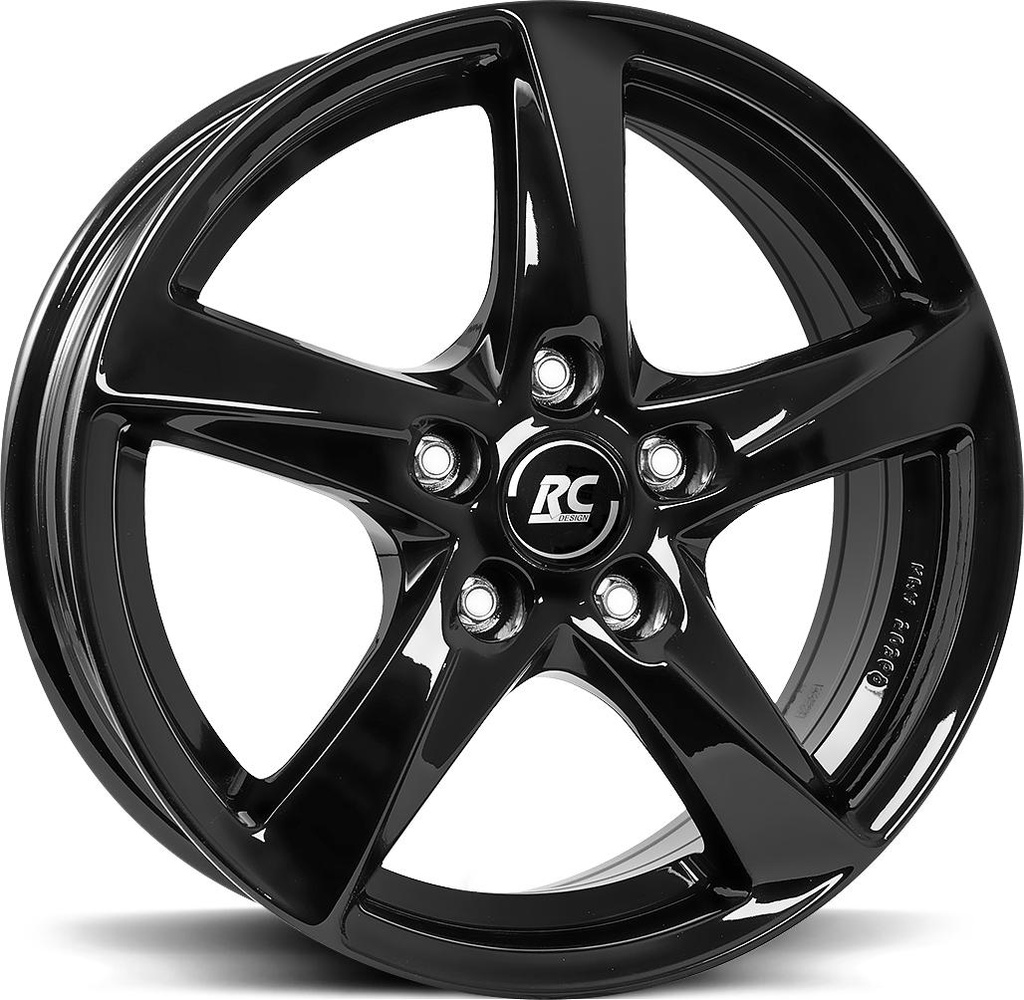 BROCK RC30 SHINY BLACK 6x16 4/108 ET37.5 CB63.4