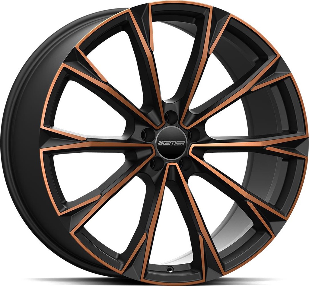 GMP TOTALE SATIN BLACK BRONZE DIAM 9.5x21 5/112 ET25 CB66.5