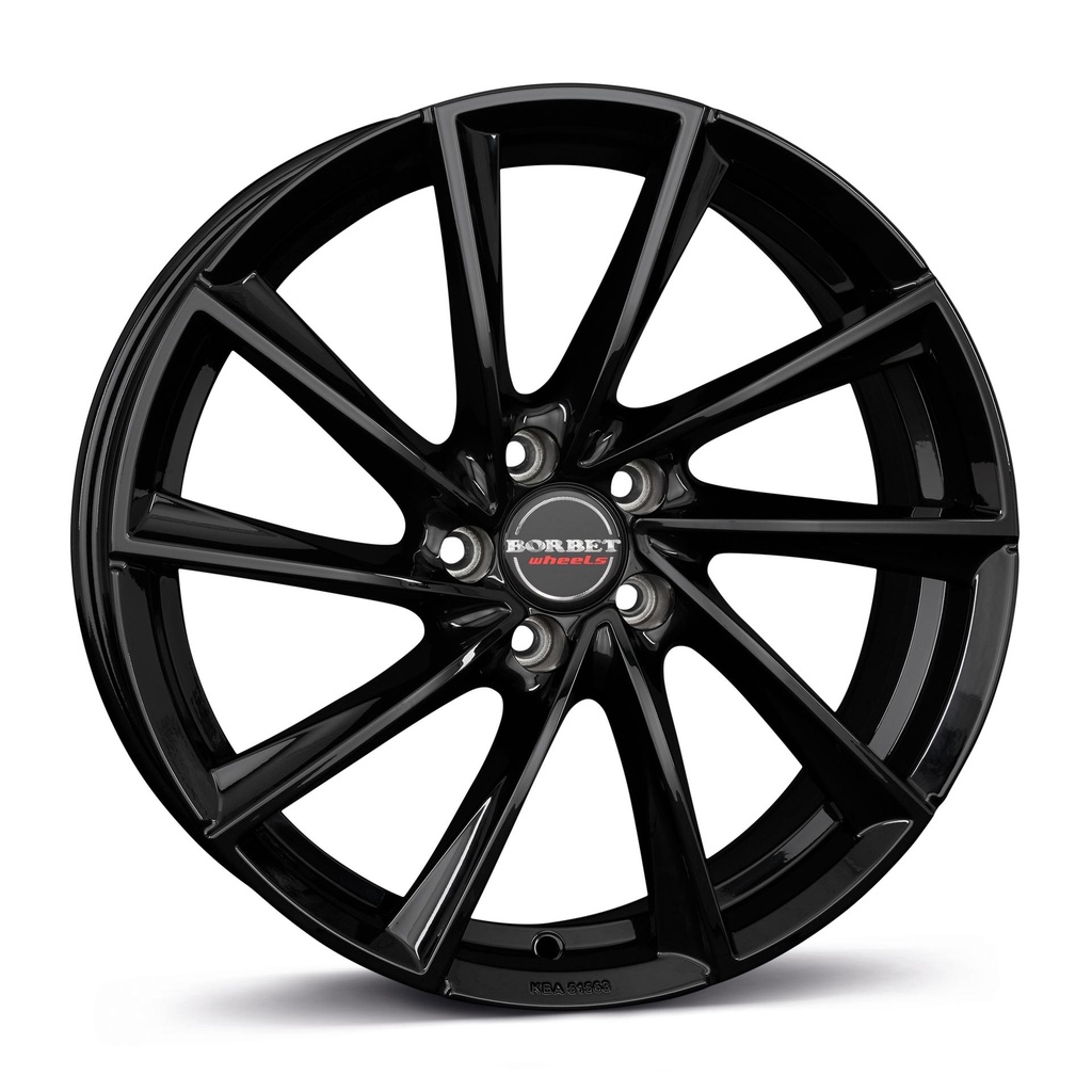 BORBET VTX BLACK GLOSS 9.5x19 5/112 ET35 CB66.6