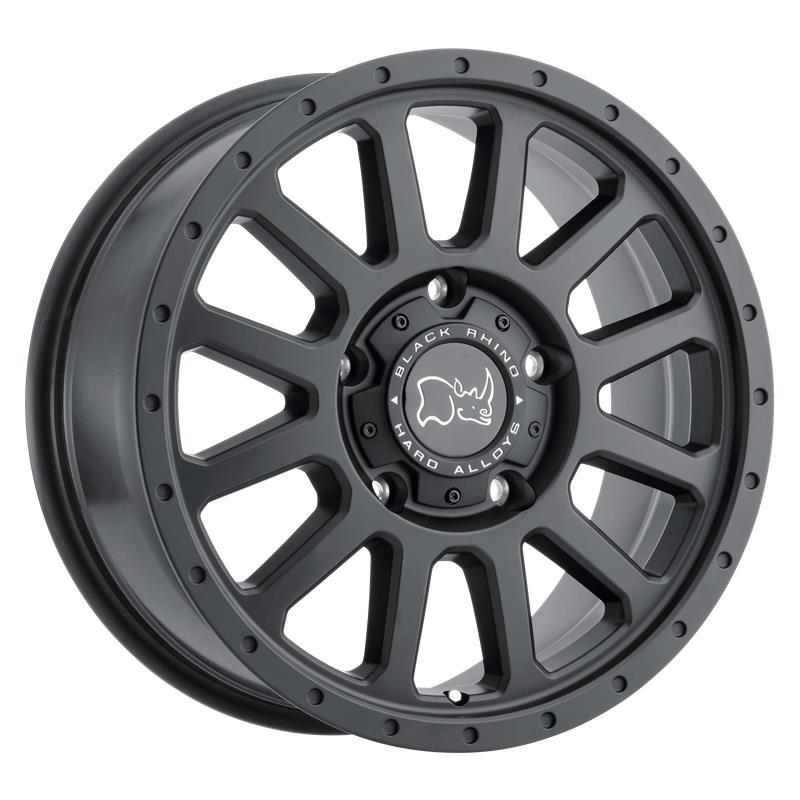 STATUSFÄLGAR HAVASU MATTE BLACK 8x18 6/130 ET48 CB84.1