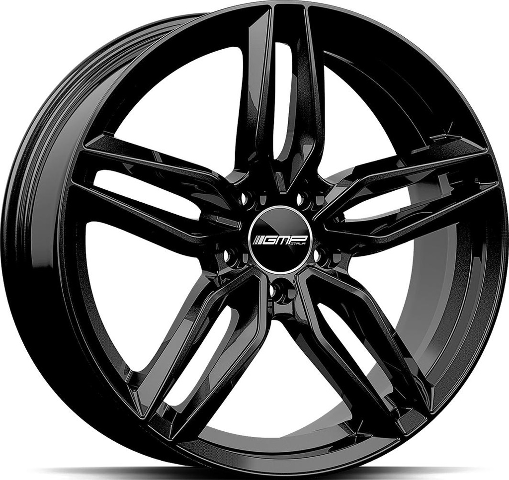 GMP FASTEN GLOSS BLACK 9.5x20 5/112 ET40 CB66.6