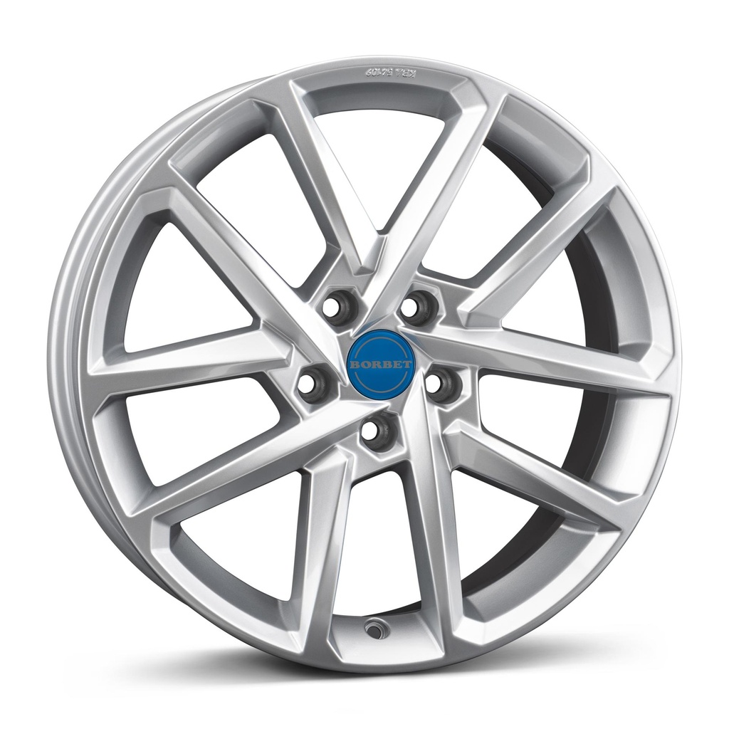 BORBET N CHRYSTAL SILV 7.5x18 5/112 ET50.1 CB57.1