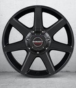 BORBET CWE MATT BLACK 7x16 6/139.7 ET30 CB100.1