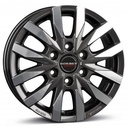 BORBET CW6 ANTHRACITE DARK POLISHED 6.5x16 6/130 ET62 CB84.1