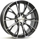 MONACO WHEELS MC16 BLACK POLISHED 8.5x19 5/112 ET30 CB66.6