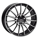 AUTEC LAMERA MATT BLACK POLISHED 8x18 5/108 ET45 CB70