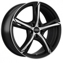 RONAL R62 MATT BLACK POLISHED 7.5x17 5/114.3 ET40 CB82
