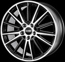 CMS C23 GLOSS BLACK POLISHED 8x20 5/108 ET43 CB63.4