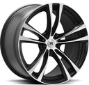 R-SERIES R3 BLACK POL 10x20 5/120 ET20 CB74.1
