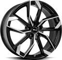 BROCK RC34 BLACK FULL POL 7.5x18 5/108 ET49 CB65.1