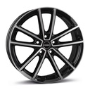 BORBET W BLACK POL GLOSS 7x17 5/112 ET43 CB57.1