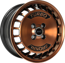 RONAL R10 TURBO COPPER MATT FRONT DIAM CUT 7x15 4/100 ET37 CB68