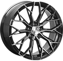 MONACO WHEELS FF3 BLACK POLISHED 8.5x19 5/108 ET45 CB65.1