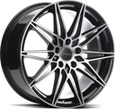 AVUS AC-MB5 BLACK POLISHED 9x19 5/112 ET44 CB66.7