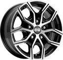 ELIT WHEELS EW20 BLACK / POLISHED 6.5x16 5/118 ET50 CB71.1