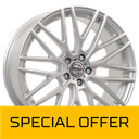 MEGA WHEELS CETUS SILVER 8x18 5/112 ET35 CB66.6
