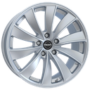 MEGA WHEELS PYXIS DARK SILVER 10.5x21 5/114.3 ET48 CB64.1